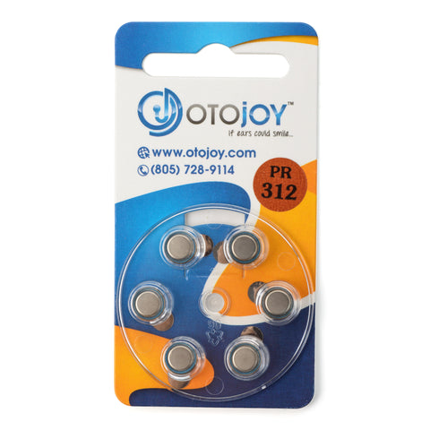 Otojoy Hearing Aid Batteries - 10 Pack (60 batteries)