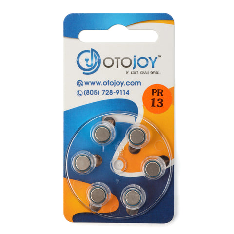 Otojoy Hearing Aid Batteries - 10 Pack (60 batteries)
